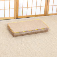 Cojín De Meditación Zafu De Lino Grueso Con Cubierta Desmontable Y Lavable Alfombra De Suelo Para Yoga Budista En Casa - details 7