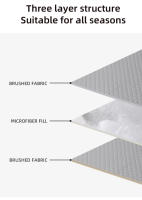 Protector De Sábanas Ultrasonido Lavable Con Banda Elástica Para Cama Cubierta De Mátress 100% Poliéster Protección Hidrofóbica Para Cama - details 3