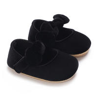 Zapatos De Princesa Para Bebé Niña En Lace Blanca Mocasines Con Lazo Y Borde Antideslizante De Goma Primera Calzado Para Caminar - details 125