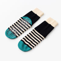 Calcetines De Moda Con Rayas Para Mujer Anti-derrapantes De Yoga Pilates Fitness Colorido Deportivo Tubo De Baile En El Suelo - details 10