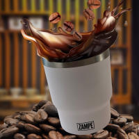 Vaso Termo Café para Llevar 470 ml -Taza Térmica Acero Inoxidable - Termo Café Pequeño para Llevar - Vaso Térmico Reutilizable Antigoteo Sin BPA- Travel Mug - Caneca Termico, Negro - details 0