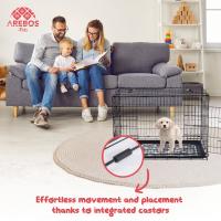 AREBOS Jaula para perros S Caja de transporte para perros Caja celosía plegable - details 25
