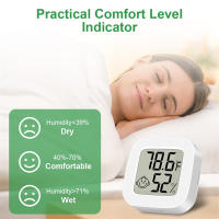 Termómetro Y Higrómetro Digital Mini 1PC Pantalla LCD Para Habitación Jardín Uso Interior Medidor De Temperatura Y Humedad Fahrenheit Centigrado - details 4