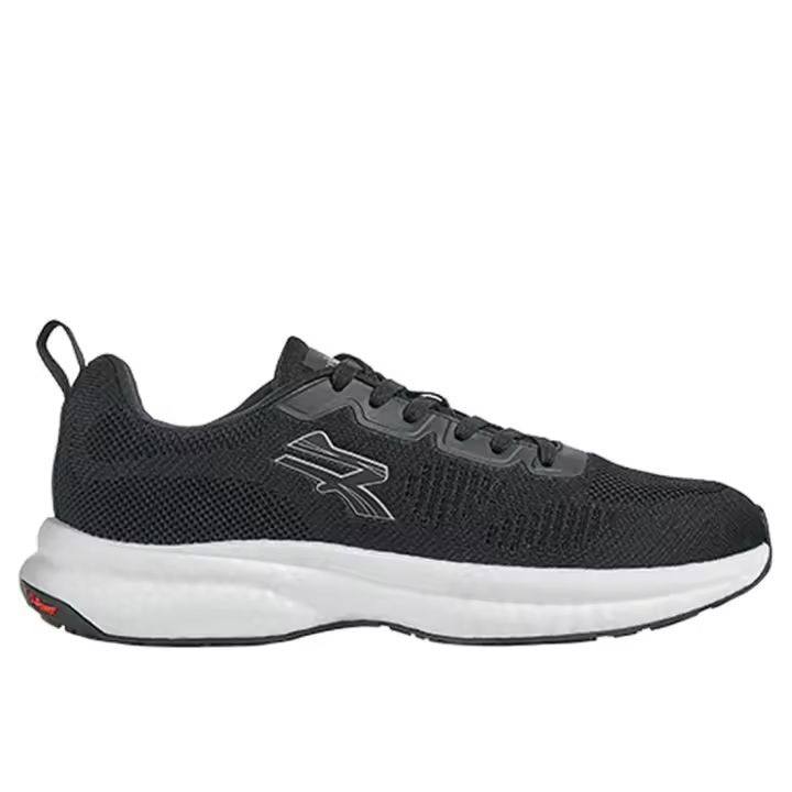 Zapatilla de deporte U-power U.Lite David en malla de nylon negro US20439 - 1