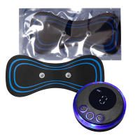 Masajeador De Cuello EMS Portátil Estimulador Muscular Piel Amigable Con Pulso TENS Alivio Del Dolor Herramienta De Masaje Para Cervical Y Espalda - details 15