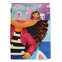 Gabby Toalla de Playa Microfibra, Toalla para Piscina, Baño, Viaje 70x140cm, Gabby's Dollhouse Toalla Infantil para Niñas La casa de muñecas de Gabby , Regalo Cumpleaños, Color Rosa - details 1