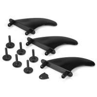 3pcs Aletas De Paddle De 4.5 Pulgadas Para Tabla De Surfeo Suave Accesorios De Surf Unisex Adecuado Para Actividades Al Aire Libre - details 1