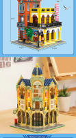 Bloques De Construcción Micro Modelo De Arquitectura De Una Iglesia Restaurante Cubana Havana Café Tienda Juguetes Para Niños Y Adultos Regalo Creativo - details 7