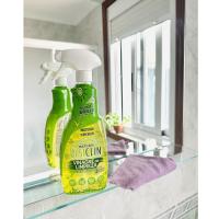 DISICLIN Vinagre de Limpieza Multiusos en Spray Con detergente y Aroma a Limón 750ml (Pack 3) -  Con jabon natural, Limpiador para todas las superficies, Ideal para baños, cocinas, paredes, suelos, ventanas y cristales, Elimina la cal y da brillo - details 0