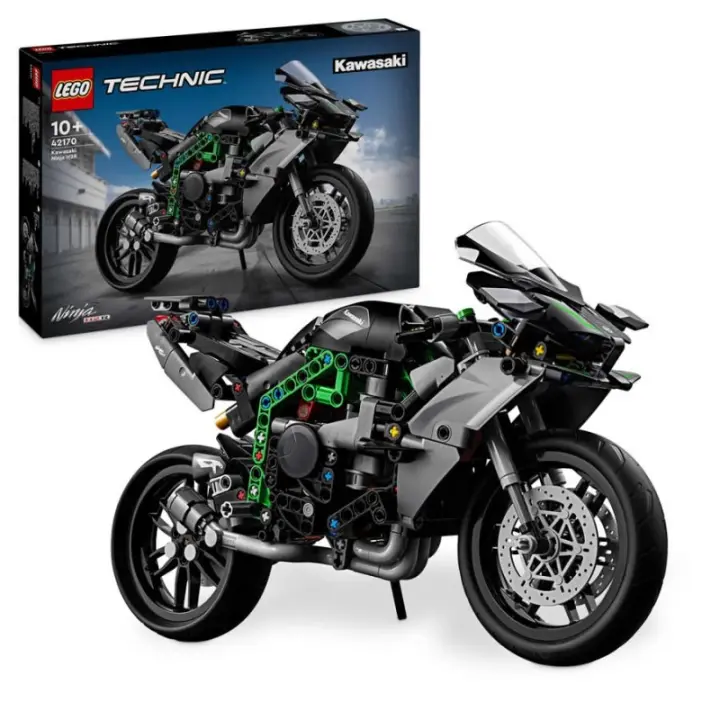 LEGO Technic 42170 Moto Kawasaki Ninja H2R edad a partir de 10+ años 24L42170 - 1