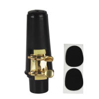 Mandíbula De Saxofón Alto Tenor Soprano Plástico Con Tapa Y Hebilla De Metal Requinto Dental De Madera Instrumento Accesorios - details 5