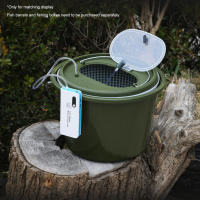 Bomba De Oxígeno Portátil Para Pesca Y Acuario Con Linterna Recargable USB 3000mAh Aerator Para Tanque De Peces Tamaño Compacto - details 11