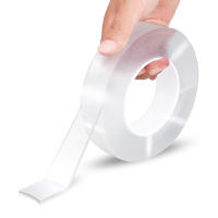 Cinta Adhesiva Doble Cara Nano Impermeable Y Resistente Al Calor Para Decoración De Baño Y Hogar Reutilizable Y Transparente - details 1