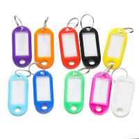 50pcs Etiquetas De Plástico Coloridas Para Hotel Tarjetas De Clasificación Por Número Llaveros Con Anillo De Separación Etiquetas De Identificación Para Maletas Y Bolsos - details 0