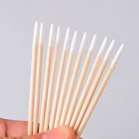 100 Pcs Limpieza De Teléfonos Móviles Ultrafinos De Algodón Con Punta Pequeña Para Puerto De Carga Y Auriculares Herramienta De Limpieza Para Huawei Samsung - details 2