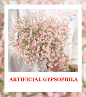 3/5/10pcs Flores Artificiales De Gypsophila Para Arreglo De Bodas Decoración Del Hogar DIY Flores Falsas Para Bouquets - details 4