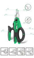 Tijeras Eléctricas LAOA De 6/7 Pulgadas Corte Y Deshuesado De Cables 1.5-4mm² Multifuncionales De Acero Inoxidable - details 6