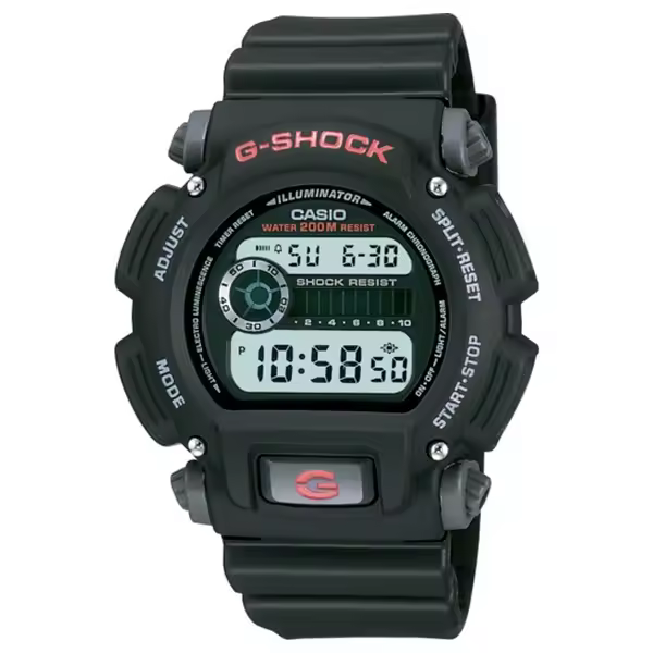 CASIO G-Shock DW-9052-1 Reloj digital para hombre de estilo retro - 1
