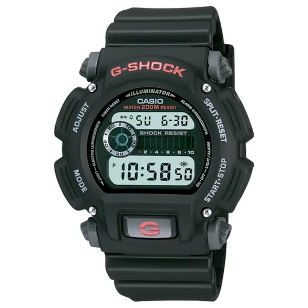 CASIO G-Shock DW-9052-1 Reloj digital para hombre de estilo retro - 1