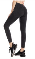 Leggings vaqueros Mujer push up high Belt Efecto Moldeador y estilo casual - details 2