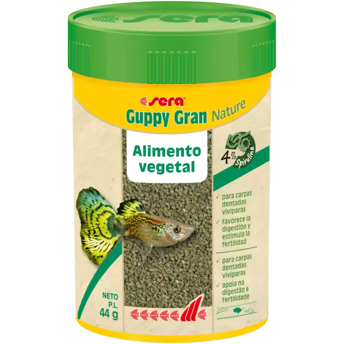 Sera Guppy Gran Nature 100 ml (44g) - 1