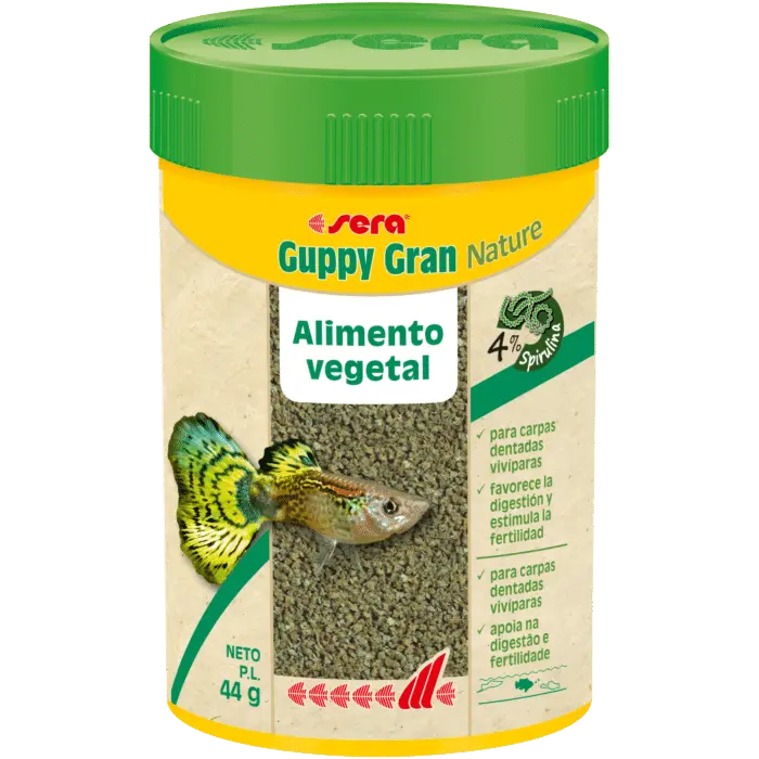 Sera Guppy Gran Nature 100 ml (44g) - 1