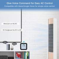 Controlador De Termostato WiFi MOES Tuya Con Pantalla LCD Y Botón Táctil Sensor De Temperatura Y Humedad Incluido Compatible Con Alexa - details 4