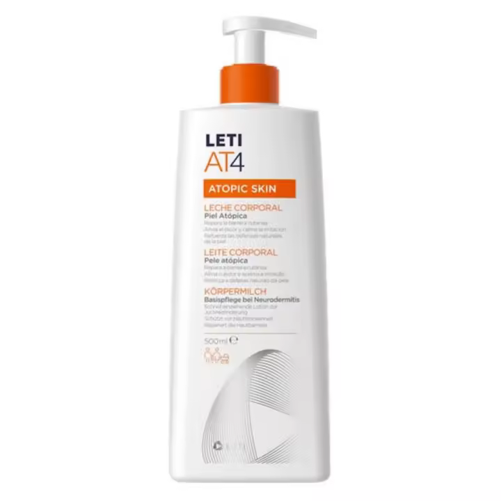 Leti 4 Leche Corporal 500ml - Hidratante y Reparador - 1