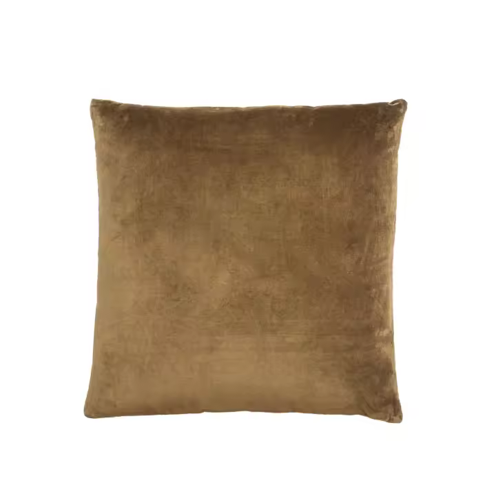 Cojin Dry Green de terciopelo con cierre invisible 50 x 50 cm de la marca Origen - 1