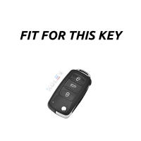 Funda De Llave De Coche En Cuero + TPU Para Volkswagen VW Bora Polo Tiguan Jetta Passat B5 B6 B7 Golf Beetle Skoda Octavia - details 2