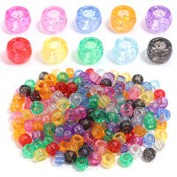 200pcs De Cuentas De Cerámica Coloridas 6x9mm Para Crear Pulseras Y Collares DIY Accesorios Para Manualidades Y Pelucas Para Niñas - details 3