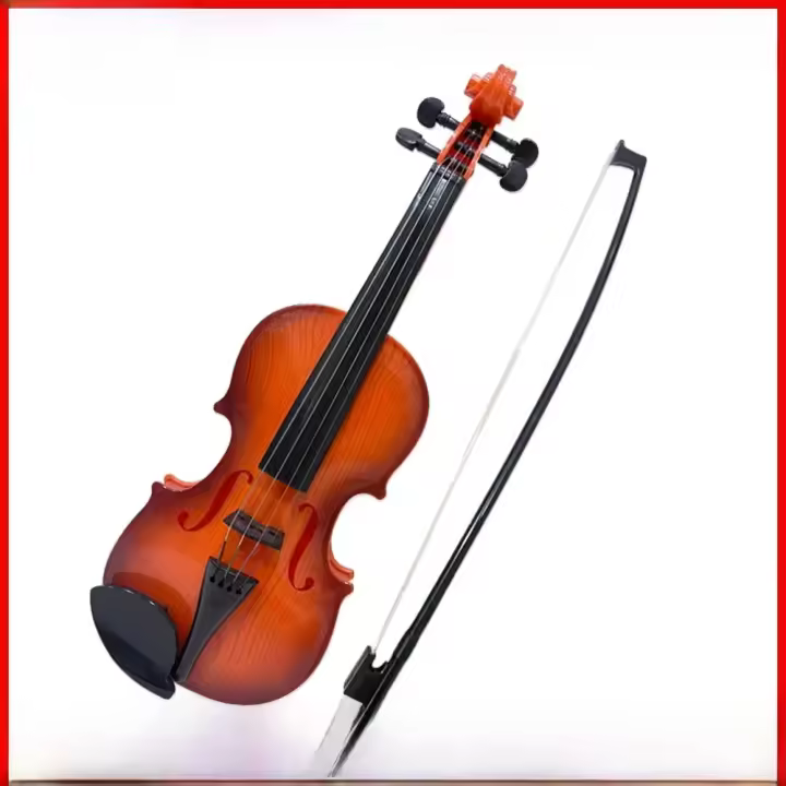 Kit De Violín Simulado Para Principiantes Instrumento Musical De Exquisita Habilidad Propiedades De Performance Regalos - 1
