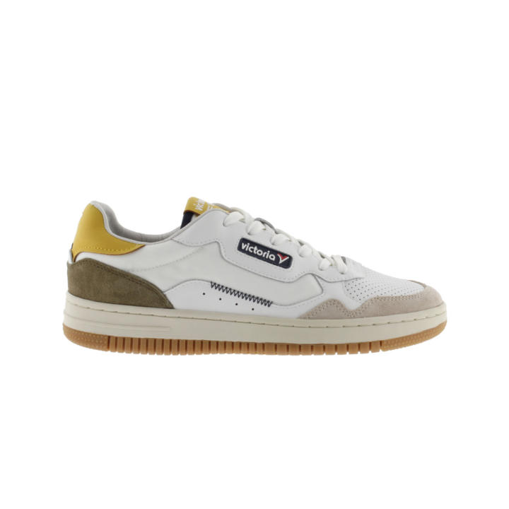 Baskets Victoria 1985 LEGGERA - Nylon & Cuir - Détails Fluo & Rétro - Modèle 8802113 Homme