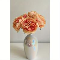 6pcs Cabezas De Flor Peonía Simulada Para Decoración De Bodas Y Fiestas Decoración De Pasteles Y Salón De La Casa - details 9