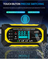 Cargador De Batería De Coche Automático 12V 10A Inteligente Pulso Reparación 24V 5A Para AGM GEL WET Ácido Plomo Con Pantalla LCD - details 1