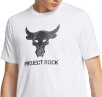 Camiseta De Algodón Puro Para Hombre Con Estampado Project Rock Payoff Manga Corta Ropa Casual Transpirable Y Ligera Para Primavera Y Verano - details 2