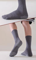 Calcetines De Ciclismo Profesionales Reflejos 2 Pares Calcetines De Algodón Para Hombres Antideslizantes Deportivos Al Aire Libre Altura De La Media Rodilla - details 10