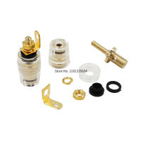 Conector De Amplificador De Bajo 8pcs/set Post De Terminal Para Altavoces Con Socket De Plug De Plátano De 4mm Adaptador De Conexión De Alta Frecuencia - details 1