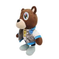 Oso De Peluche Kawaii Kanye Dropout Decoración Para Hogar Y Habitación Regalo De Cumpleaños Juguete Suave De Oso Teddy Estilo Kanye West Graduación - details 1