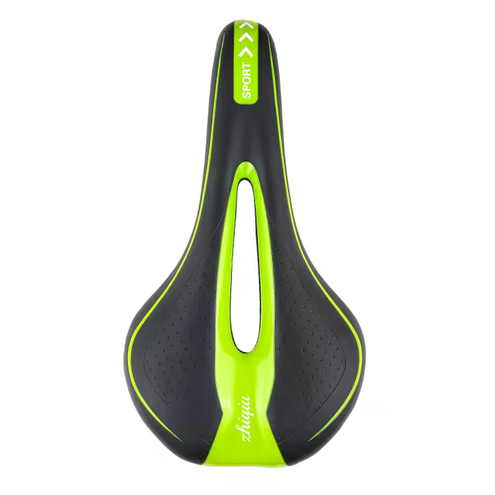 Sillín De Bicicleta Cómodo Para Hombres Y Mujeres Zona Ergonómica Universal Para BMX MTB Y Bicicleta De Carretera Imitación De Cuero 275x145MM - 1