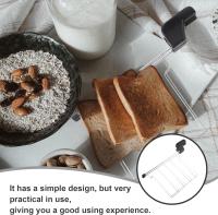 1 rejilla de acero inoxidable para tostar, accesorio para asar y tostar, fácil de limpiar, ideal para regalar en el desayuno. - details 3
