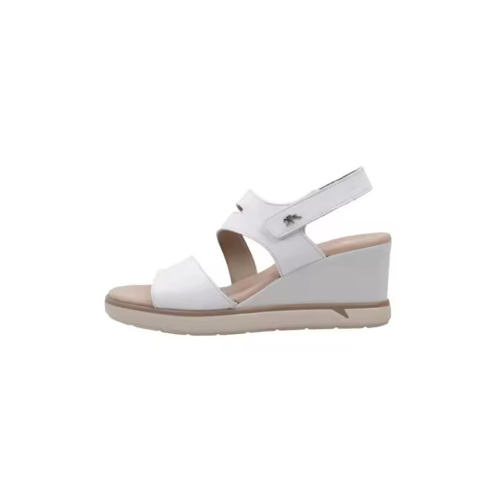 Fluchos F1973 Sandalias De Cuña Mujer Blanco - 1