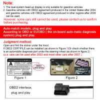 Sistema Inteligente De Coche Multi-función P4 OBD + GPS HUD Pantalla LCD De 6.2 Pulgadas Muestra De Velocidad Turbina Acelerómetro Inclinometro - details 0
