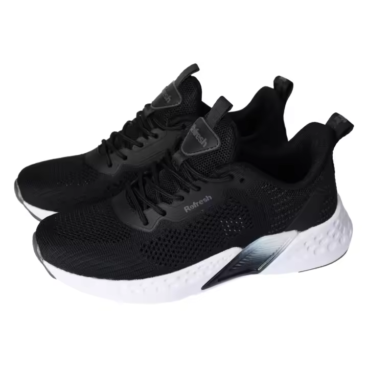 Deportivos marca REFRESH para mujer en color negro. DEPORTIVAS REFRESH - 1