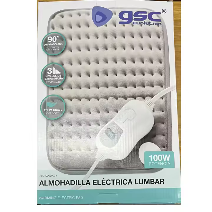 GSC almohadilla eléctrica lumbar 100w - 1