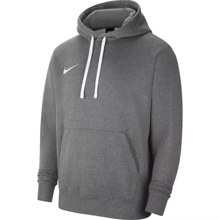 Nike Sudadera Deportiva Fleece Park 20 para Hombre con Capucha ajustable, Negro, Gris, Blanca y Roja - 1