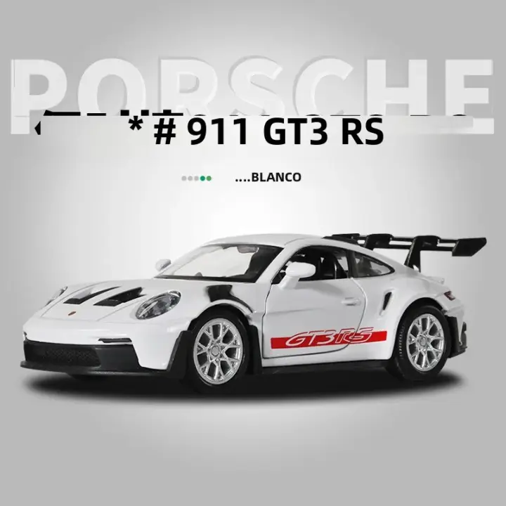 Coche De Carreras Escala 1:36 GT3 RS 911 RS Diecast Metal Modelo Deportivo Juguete De Colección Para Niños Regalo D164 - 1