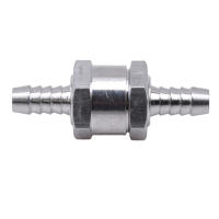 Válvula De Control Unidireccional De Plata Para Automóviles Adecuada Para Gasolina Y Diesel Accesorio Universal Para Coches Barco Helicóptero Fabricado En Aleación De Aluminio - details 11