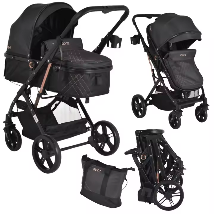 MONI Carrito de bebé duo convertible RAFAELLO hasta 15 kg de Moni - 1