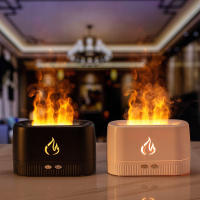 Difusor de Aceites Esenciales Efecto Llama Multicolor - Humidificador Aromaterapia Silencioso - details 5